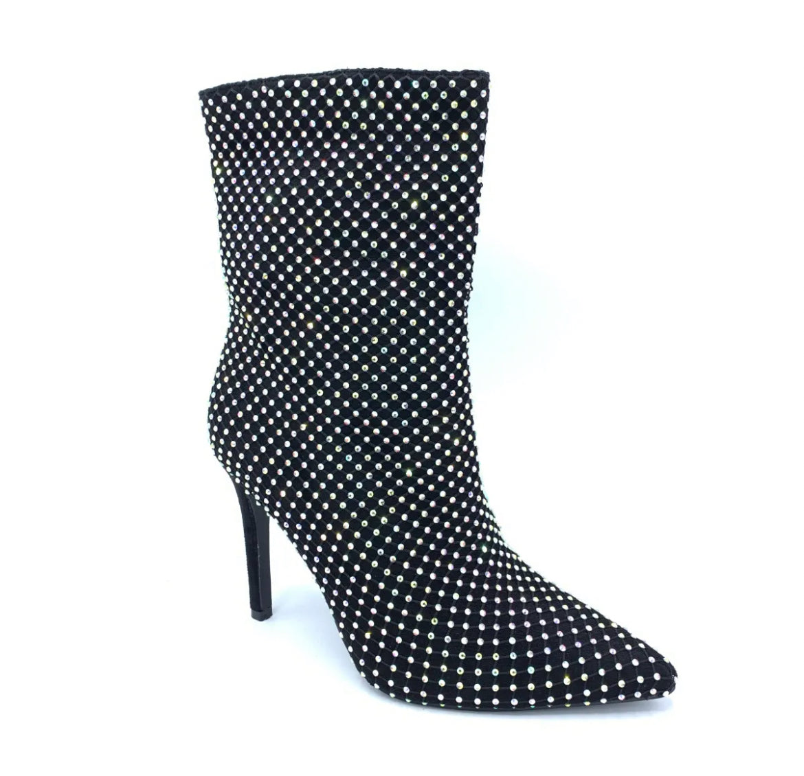 Stiefeletten mit Strassdetails
