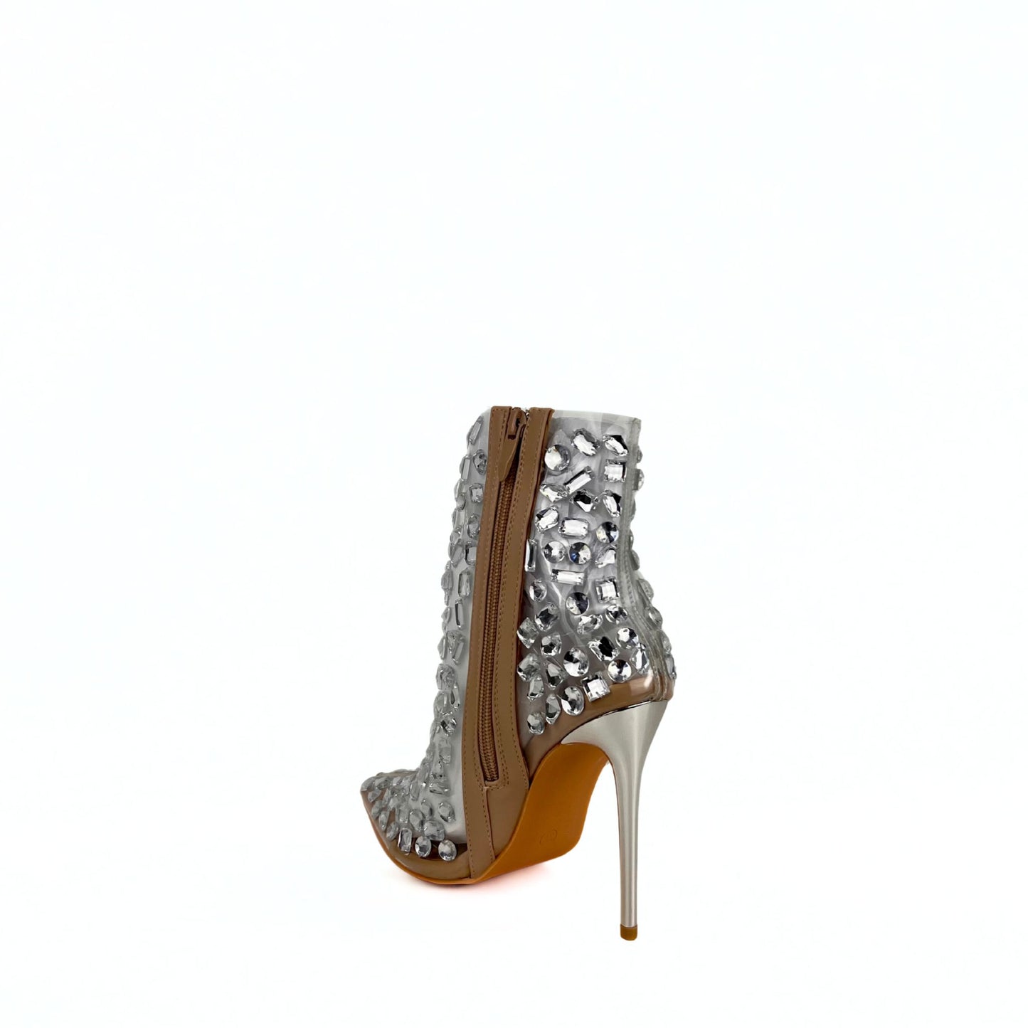 Transparente Stiefeletten