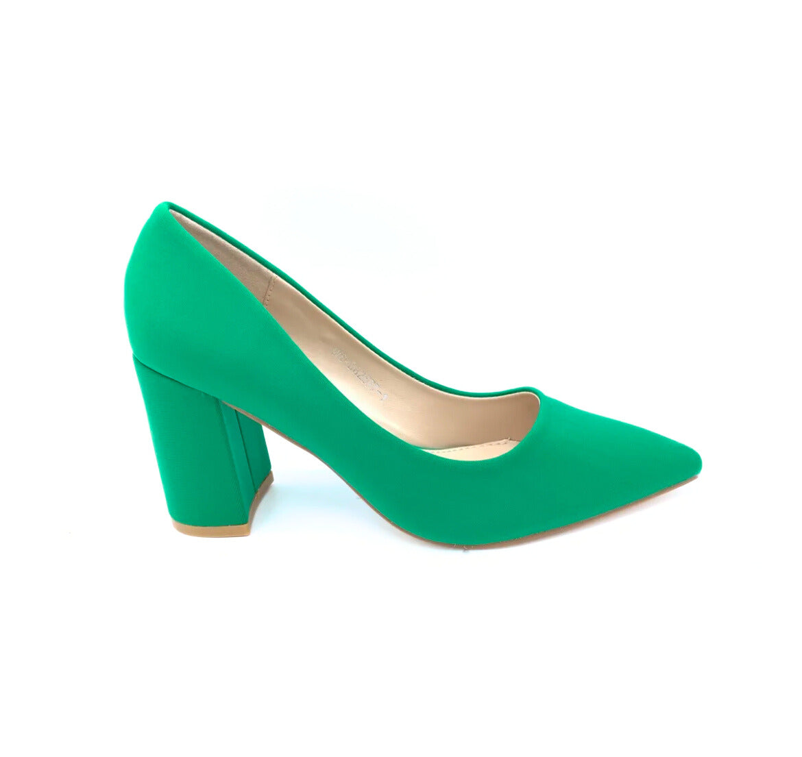Klassischer Pumps in kräftigem Grün