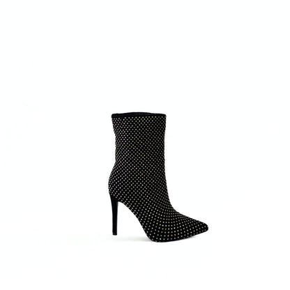 Stiefeletten mit Strassdetails